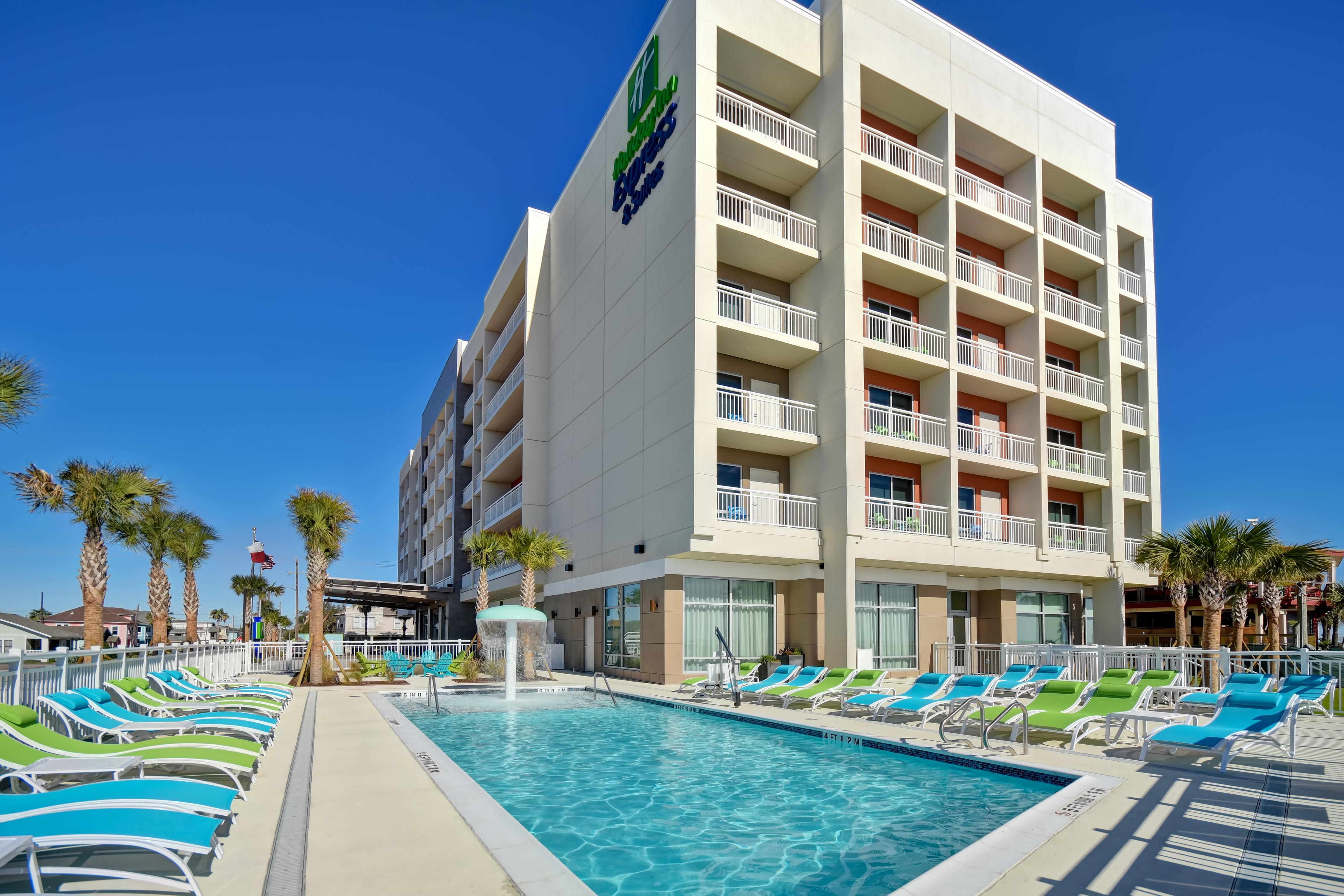 Holiday Inn Express & Suites - Galveston Beach By Ihg Exterior foto